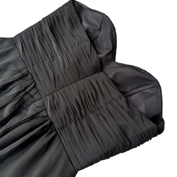 Never Worn Strapless Chiffon Prom/Evening Gown Size 10 - Picture 6 of 10